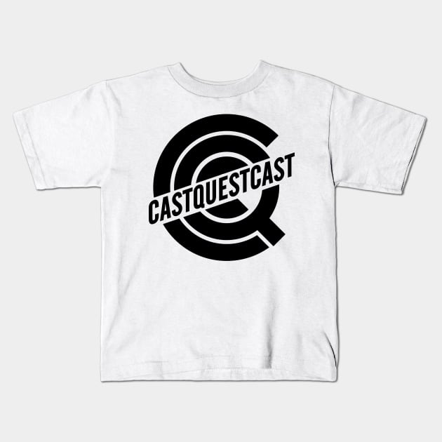 CastQuestCast Logo Kids T-Shirt by CastQuestCast